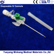 Blister Packed Medical Disposable IV Cannula/IV Catheter 18g